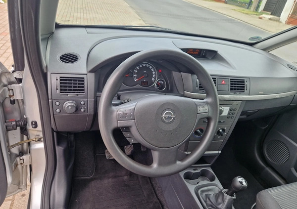 Opel Meriva cena 13300 przebieg: 160000, rok produkcji 2008 z Włodawa małe 121